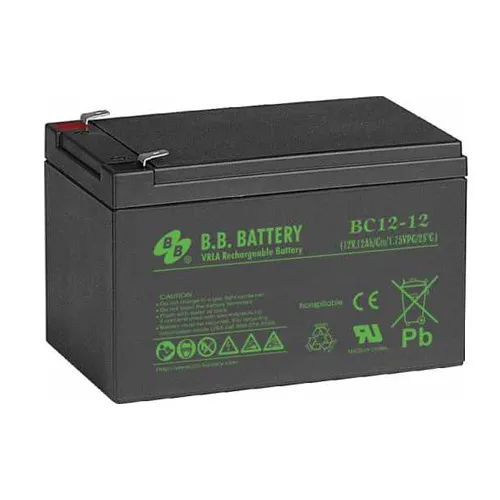 Acumulator UPS B.B. BC12-12, 12V 12