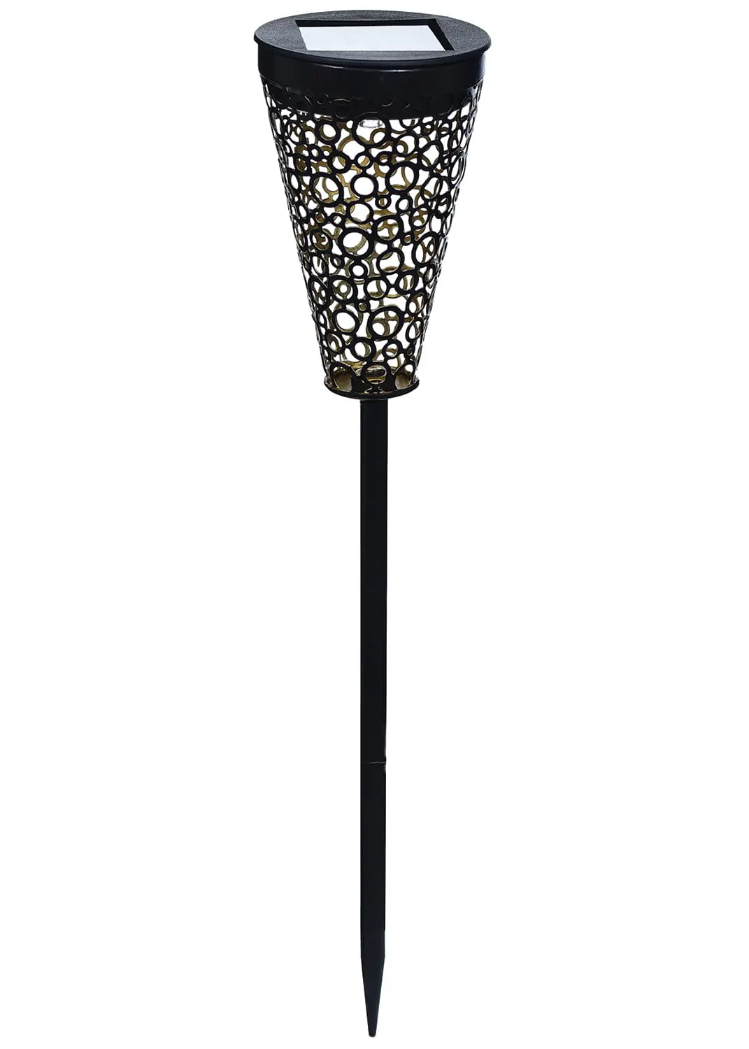 Lampa de gradina JUMI cu panou solar (ajurat)