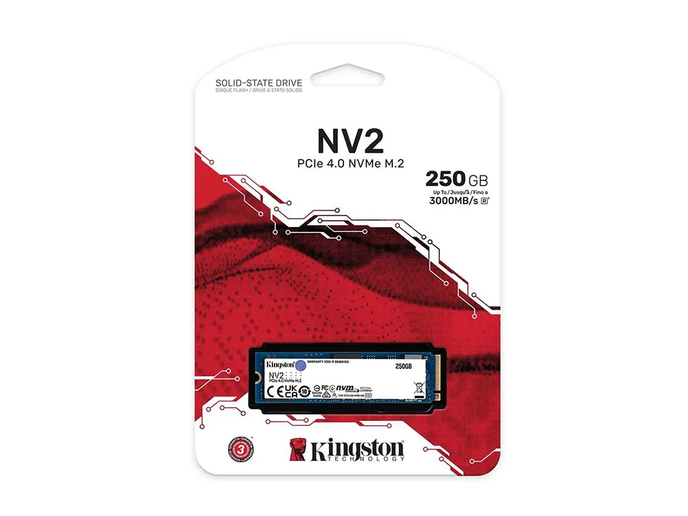 Unitate SSD Kingston NV2, 250GB, SNV2S/250G
