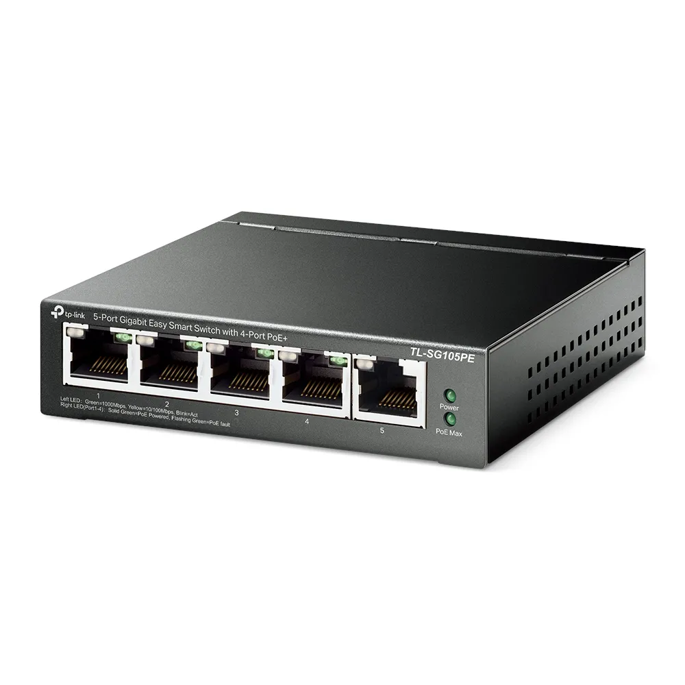 Comutator PoE TP-LINK TL-SG105PE, 4x IEEE 802.3af/at