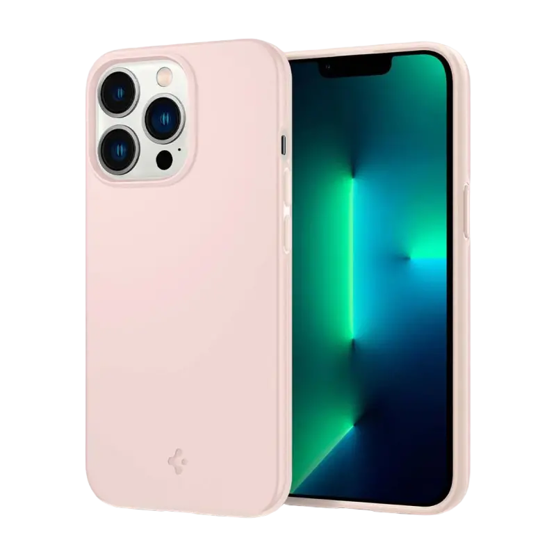 Husă Spigen iPhone 13 Pro, Thin Fit, Nisip roz