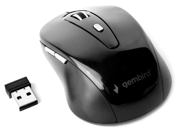 Mouse Wireless Gembird MUSW-6B-01, Negru