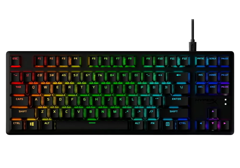 Tastatură HyperX Alloy Origins Core PBT, Cu fir, Negru