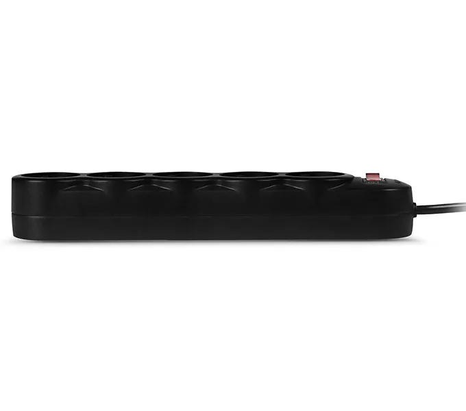 Prelungitor electric SVEN SF-05, 5 Prize, 1m, Negru