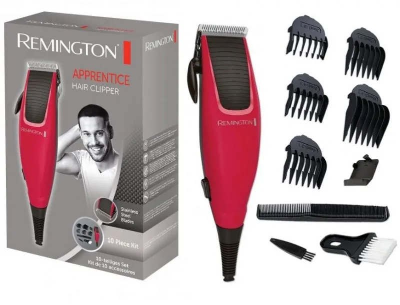 Aparat de tuns Remington Apprentice HC5018, Rosu | Negru