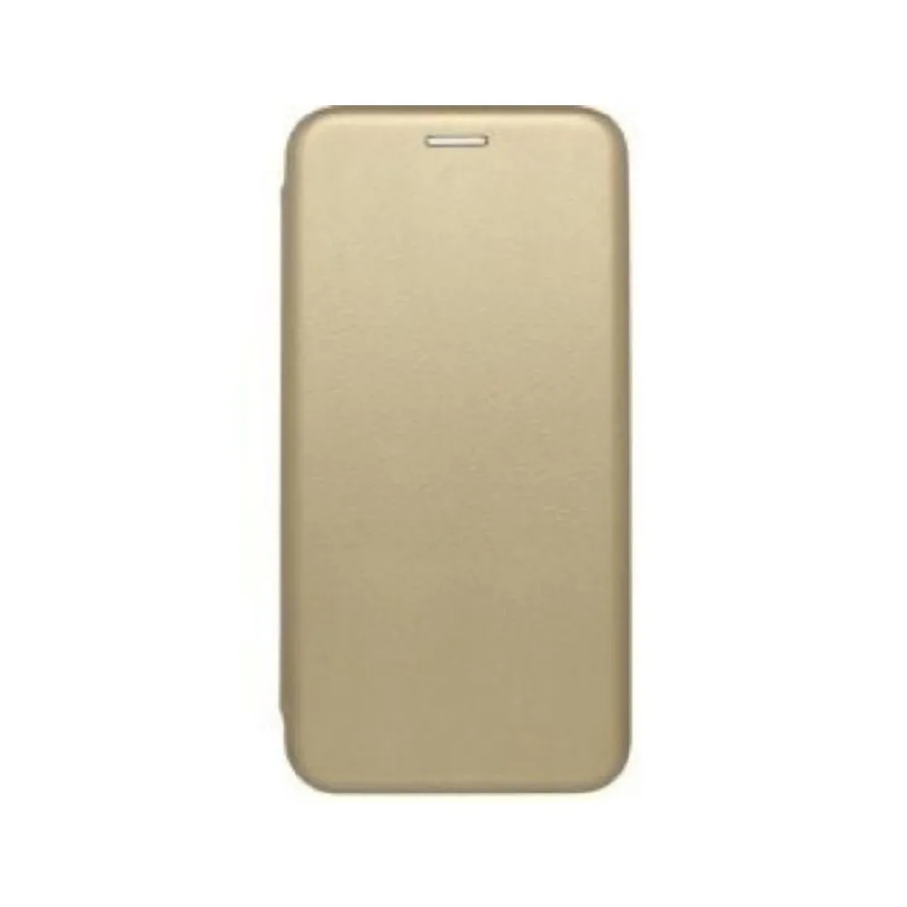 Husă Xcover Galaxy A12 - Soft Book, Auriu