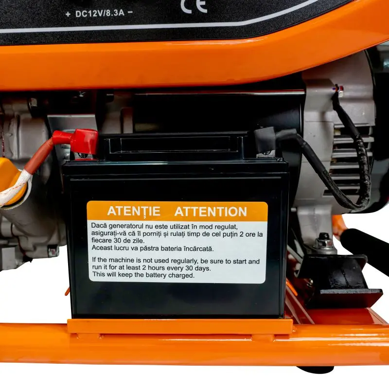 Generator electric pe benzina Ruris GE 8000 (industrial)
