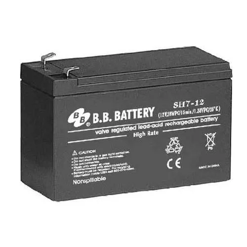 Acumulator UPS B.B. SH7-12, 12V 7