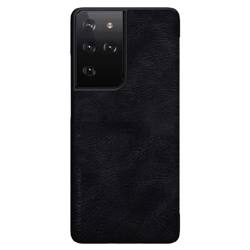 Husă Nillkin Galaxy S21 Ultra - Qin LC, Negru
