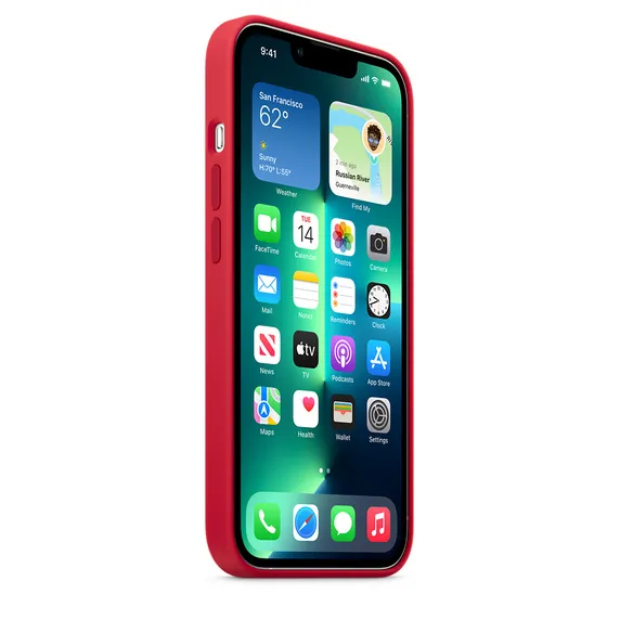 Husă Apple iPhone 13 Pro, Roșu