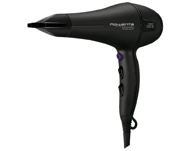 Uscător de păr Rowenta Signature Pro CV7840F0, 2200 W, Negru