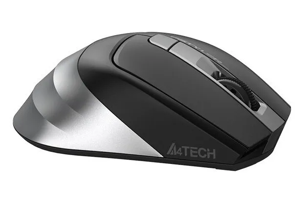 Mouse Wireless A4Tech FG35, Negru/Gri