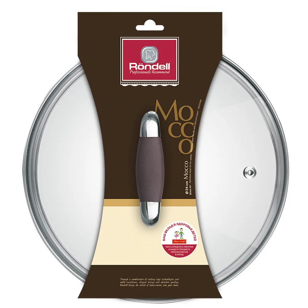 Capac Rondell RDA-533, 24cm, Transparent