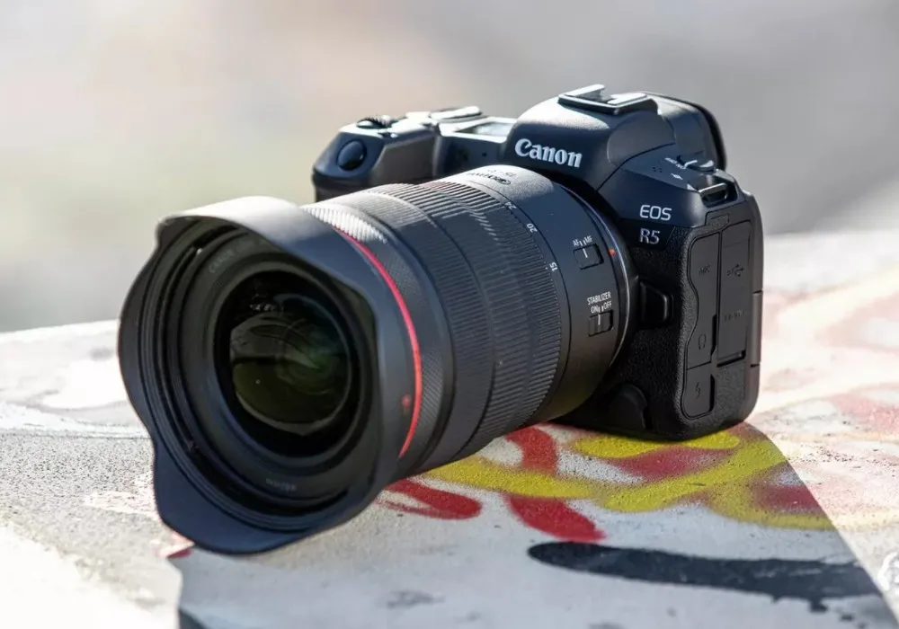 Aparat Foto Mirrorless Canon EOS R5, Negru