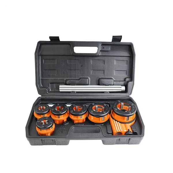 Set de filetare tevi din 9 bucati WOKIN (Industrial)