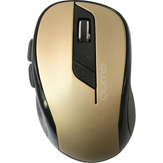 Mouse Wireless QUMO Line, Bronz