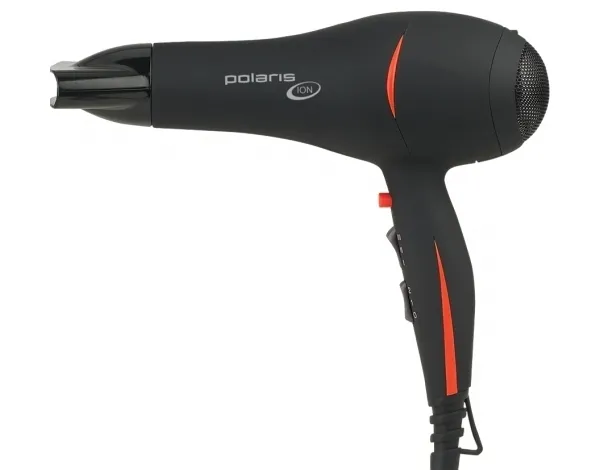 Uscător de păr Polaris PHD 2038Ti, 2000 W, Negru