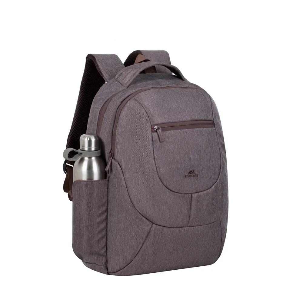 Rucsac pentru Laptop RivaCase Galapagos, 15.6", Poliester, Moca