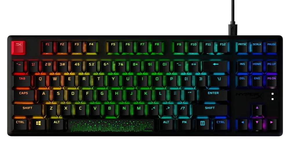 Tastatură HyperX Alloy Origins Core PBT, Cu fir, Negru