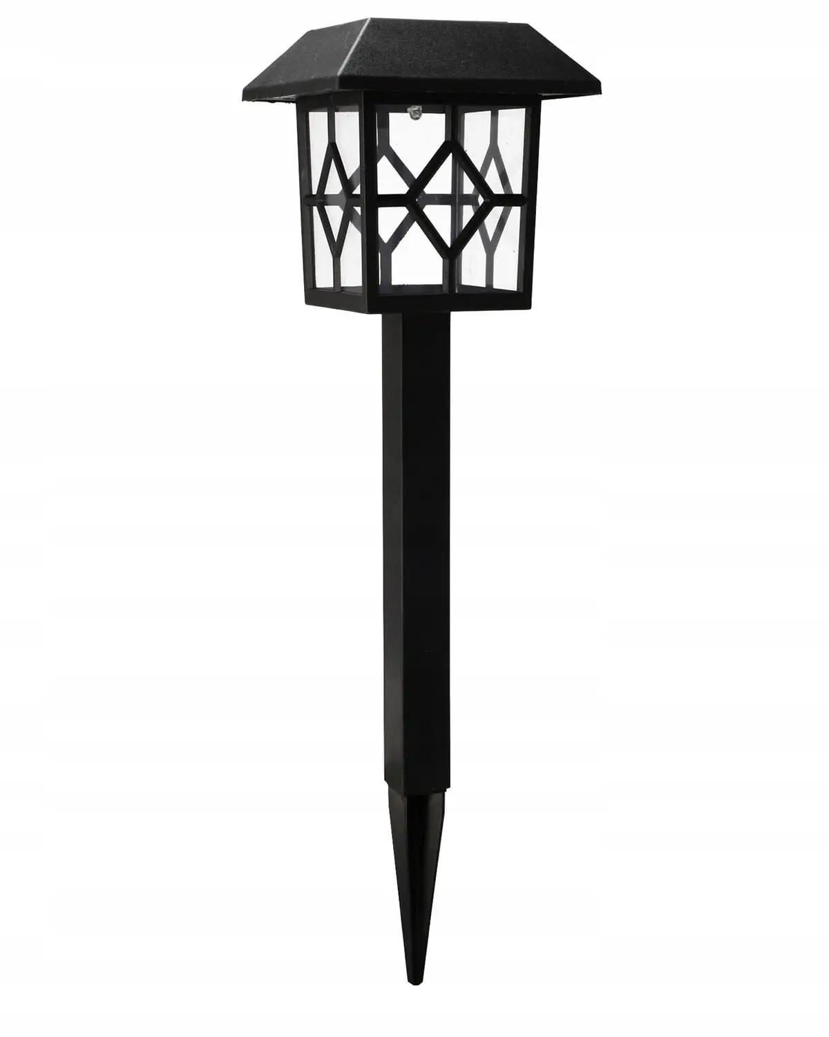 Lampa de gradina JUMI cu panou solar (forma felinar)