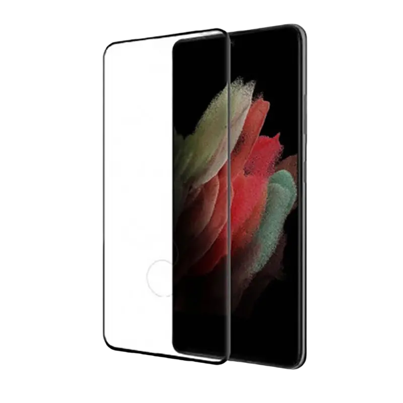 Sticlă de protecție Nillkin Galaxy S21 Ultra. Tempered Glass 3D CP+ Max. Negru