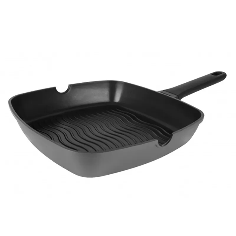 Tigaie-grill Rondell RDA-1454, 28cm, Grafit