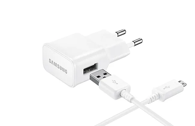 Încărcător Samsung Travel Charger EP-TA12, 5W, Alb