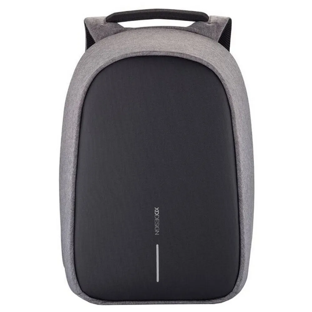 Rucsac pentru Laptop Bobby Hero Regular, 15.6", Piele artificială, Gri