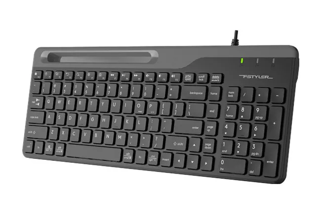 Tastatură A4Tech FK25, Cu fir, Negru