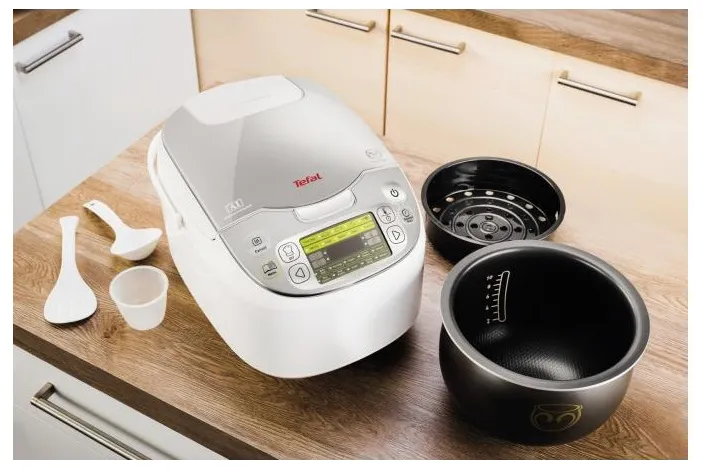 Aparat de gătit multifuncțional Tefal FUZZY LOGIC, Argintiu