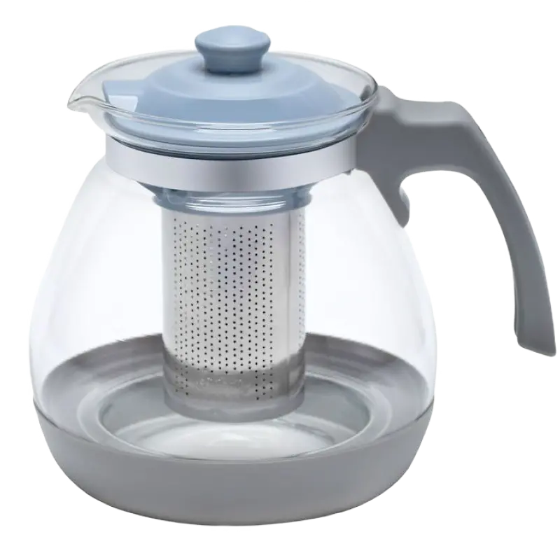 Ceainic cu infuzor RESTO RESTO 90511, 1,6L, Gri