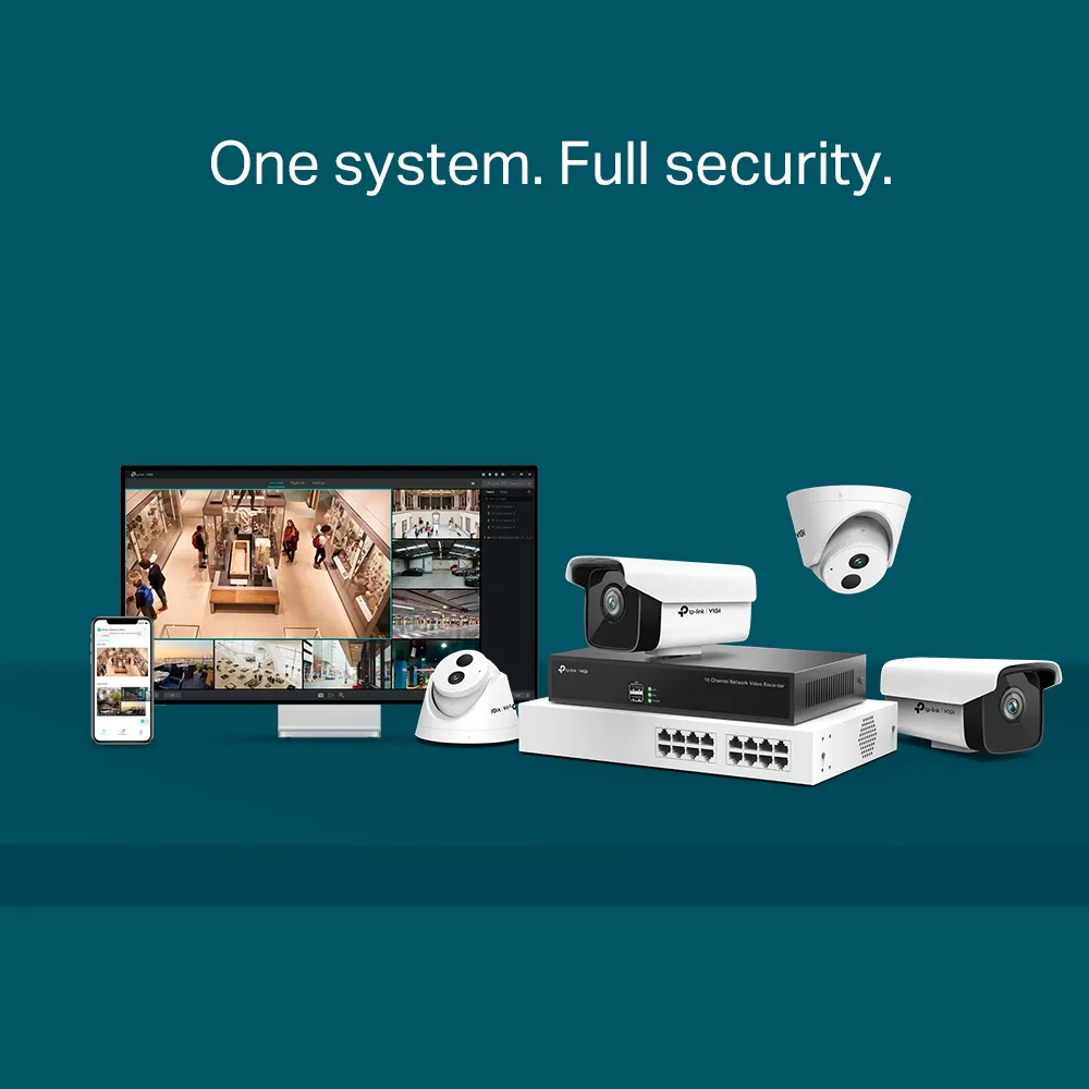 Înregistrator video TP-LINK VIGI NVR1016H, Negru
