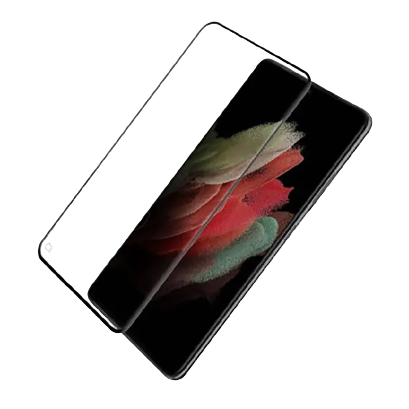 Sticlă de protecție Nillkin Galaxy S21 Ultra. Tempered Glass 3D CP+ Max. Negru