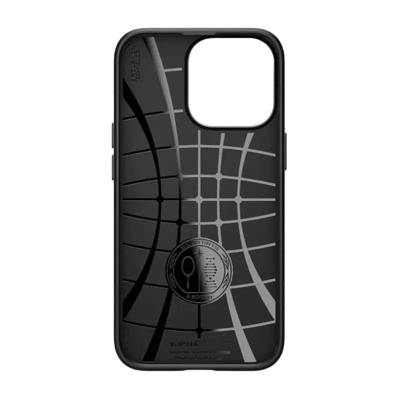 Husă Spigen iPhone 13 Pro, Liquid Air, Negru mat