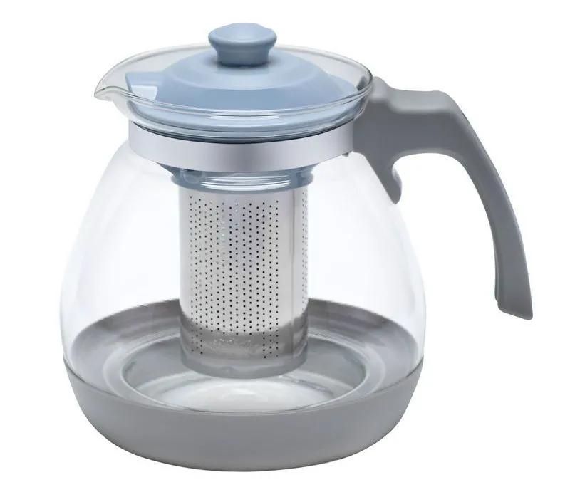 Ceainic cu infuzor RESTO RESTO 90511, 1,6L, Gri