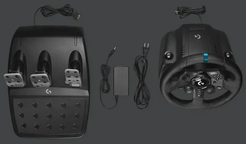 Volan Gaming Logitech G923, Negru