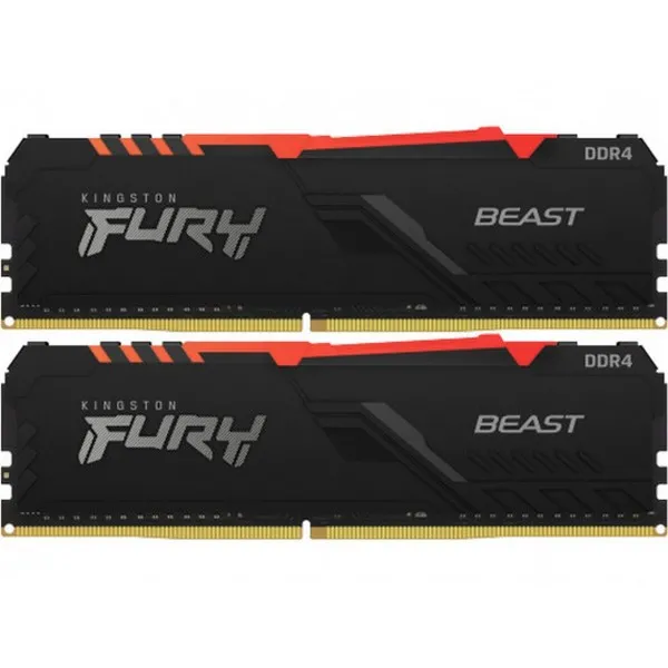 Memorie RAM Kingston FURY Renegade RGB, DDR4 SDRAM, 3200 MHz, 64GB, KF432C16RBAK2/64