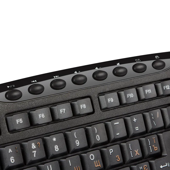 Set Tastatură + Mouse SVEN KB-C3600W, Fără fir, Negru