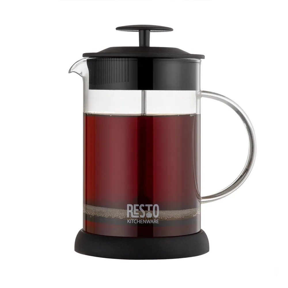 Cafetiera French Press RESTO 90502, 0,8L, Negru