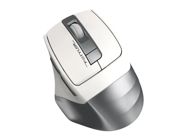 Mouse Wireless A4Tech FG35, Alb/Argintiu
