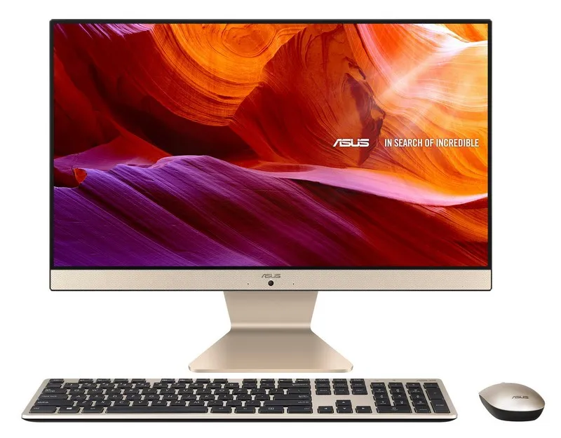 Computer All-in-One ASUS V222, 21,5", Intel Core i3-10110U, 8GB/256GB, Fără SO, Negru