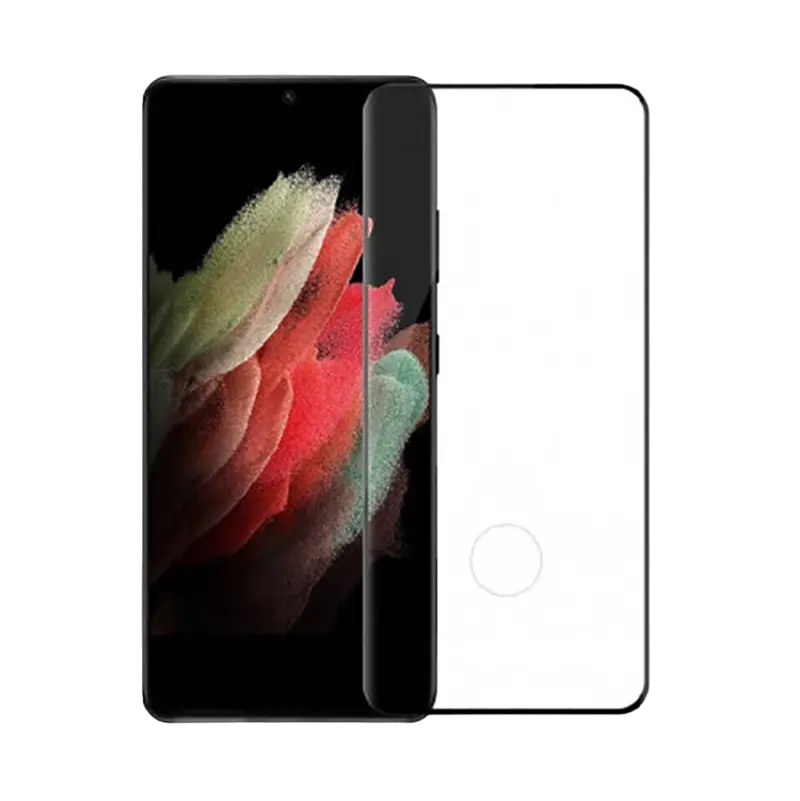 Sticlă de protecție Nillkin Galaxy S21 Ultra. Tempered Glass 3D CP+ Max. Negru