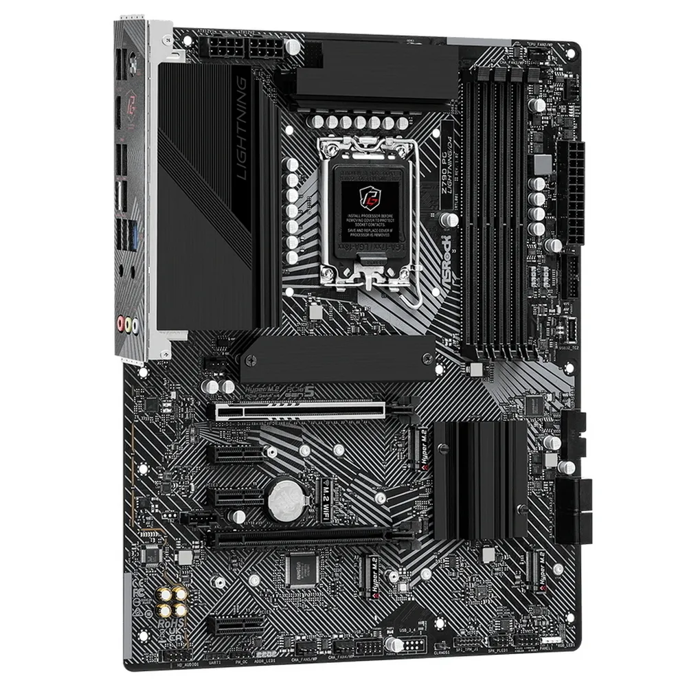 Placă de bază ASRock Z790 PG Lightning/D4, LGA1700, Intel Z790, ATX