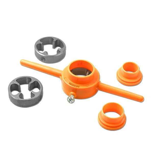 Set de filetare tevi PVC WOKIN 1/2-3/4-1