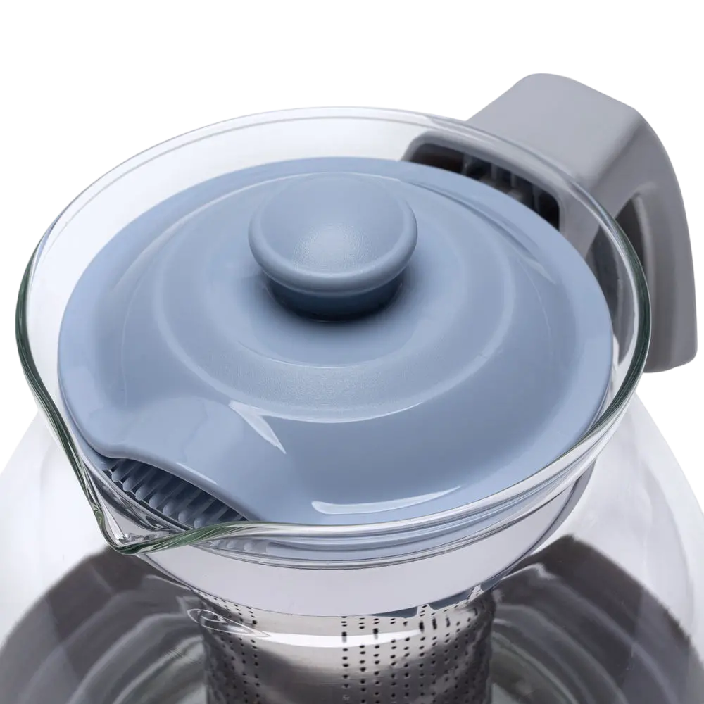 Ceainic cu infuzor RESTO RESTO 90511, 1,6L, Gri