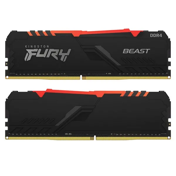 Memorie RAM Kingston FURY Renegade RGB, DDR4 SDRAM, 3200 MHz, 64GB, KF432C16RBAK2/64
