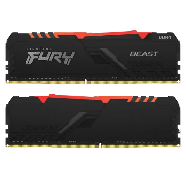 Memorie RAM Kingston FURY Renegade RGB, DDR4 SDRAM, 3200 MHz, 64GB, KF432C16RBAK2/64