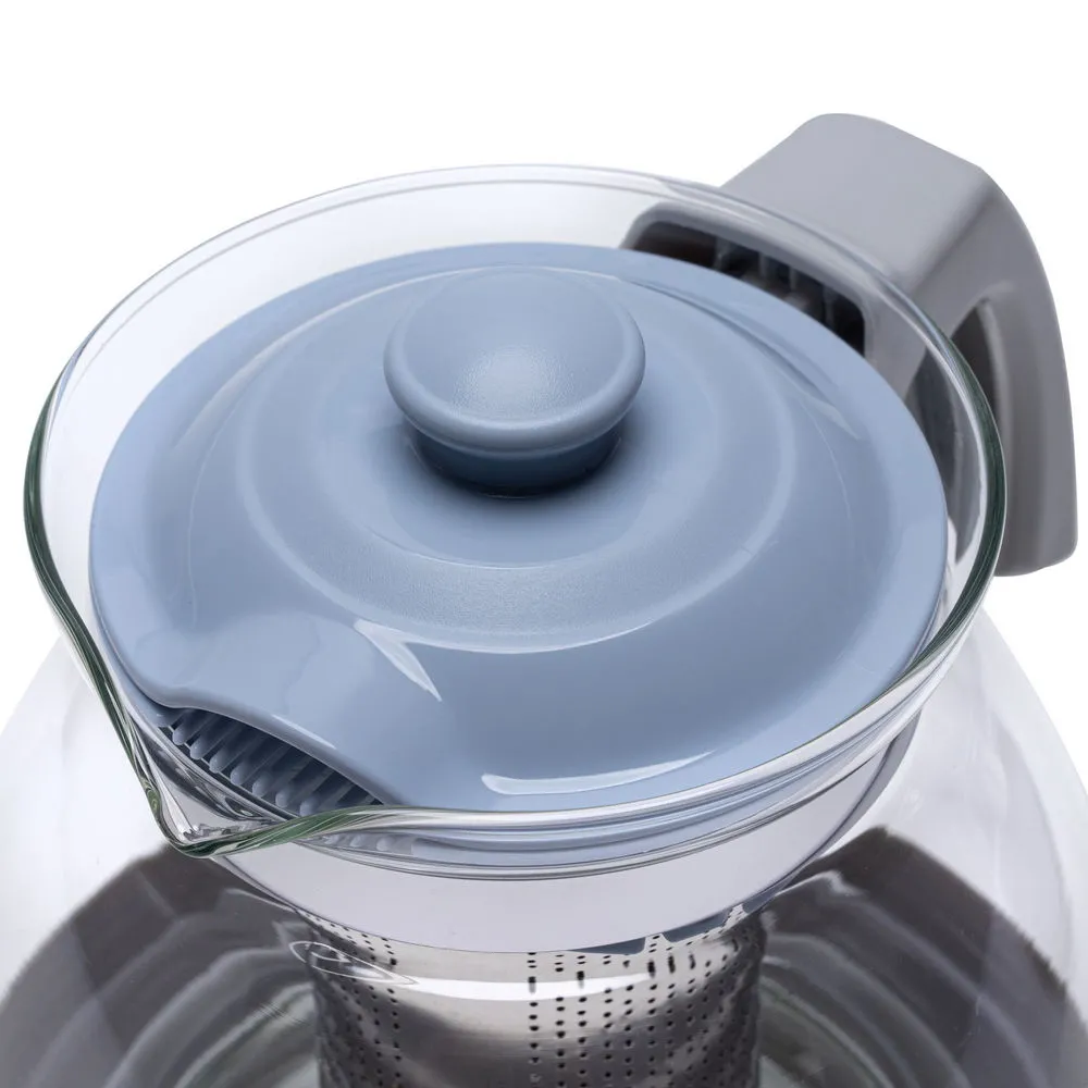 Ceainic cu infuzor RESTO RESTO 90511, 1,6L, Gri
