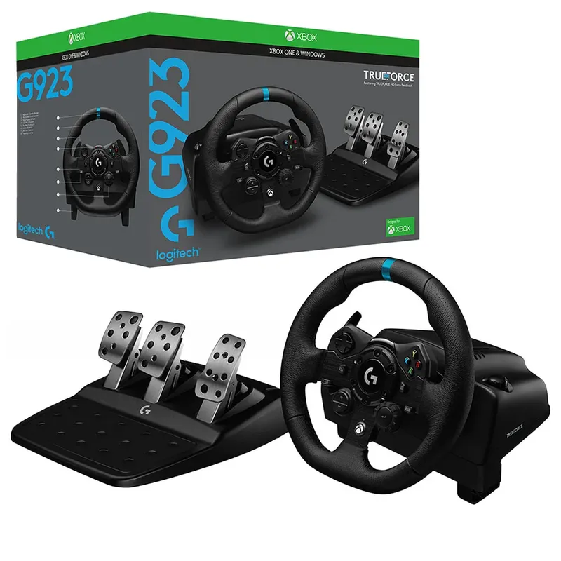 Volan Gaming Logitech G923, Negru