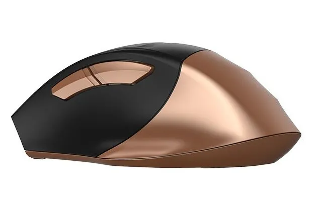 Mouse Wireless A4Tech FG35, Negru/Bronz